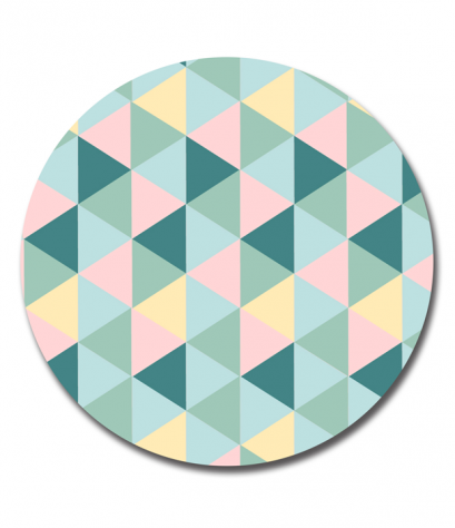 ที่รองแก้วน้ำ ทรงกลม สกรีนโลโก้ สกรีนข้อความได้